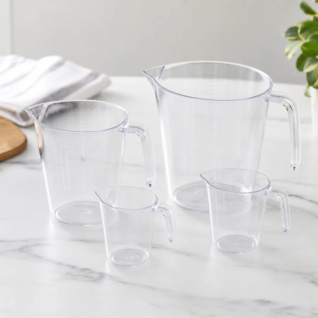 Plastic salad spinner