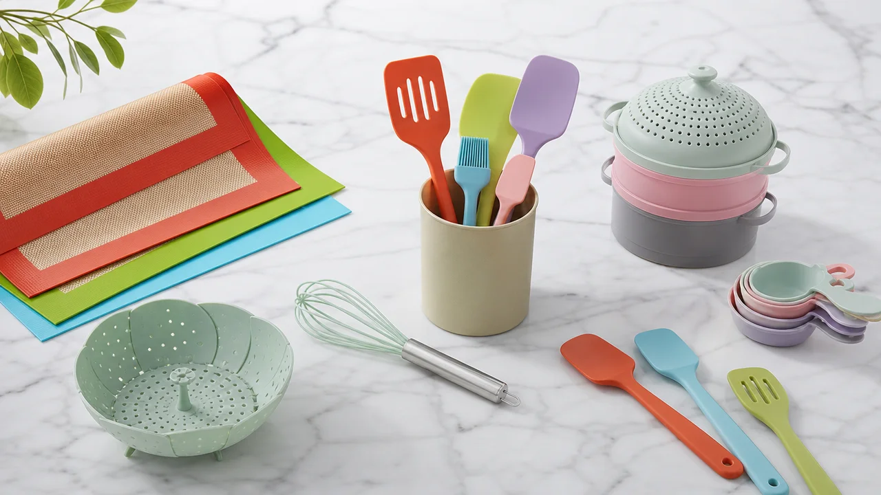 Food-grade silicone kitchenware products